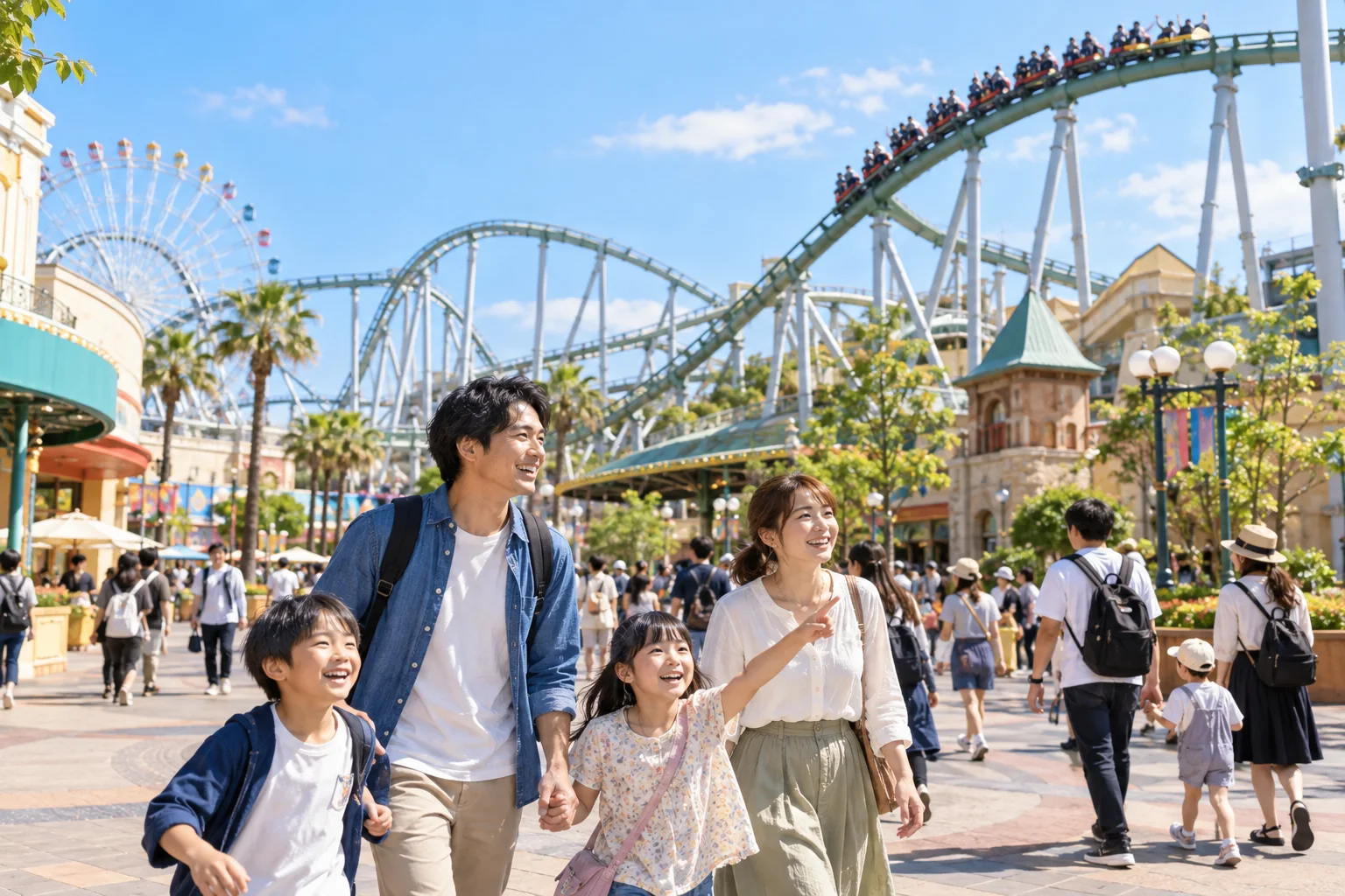 大阪主題樂園親子遊玩